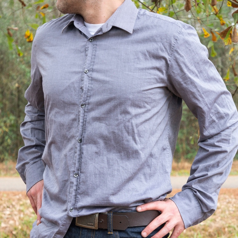 HUGO BOSS "Slim Fit" Button Down Shirt